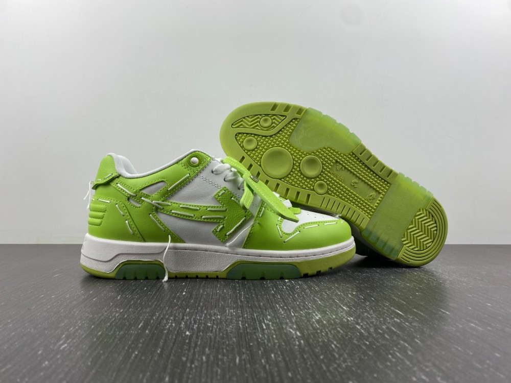OFF-WHITE Out Of Office H white green