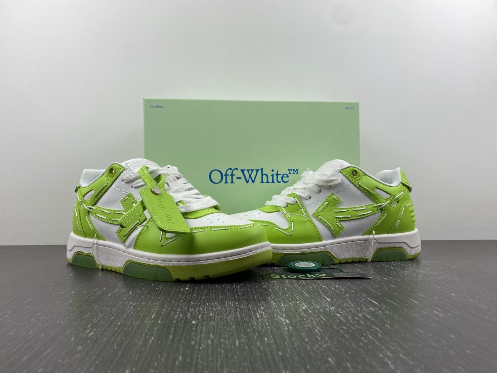 OFF-WHITE Out Of Office H white green