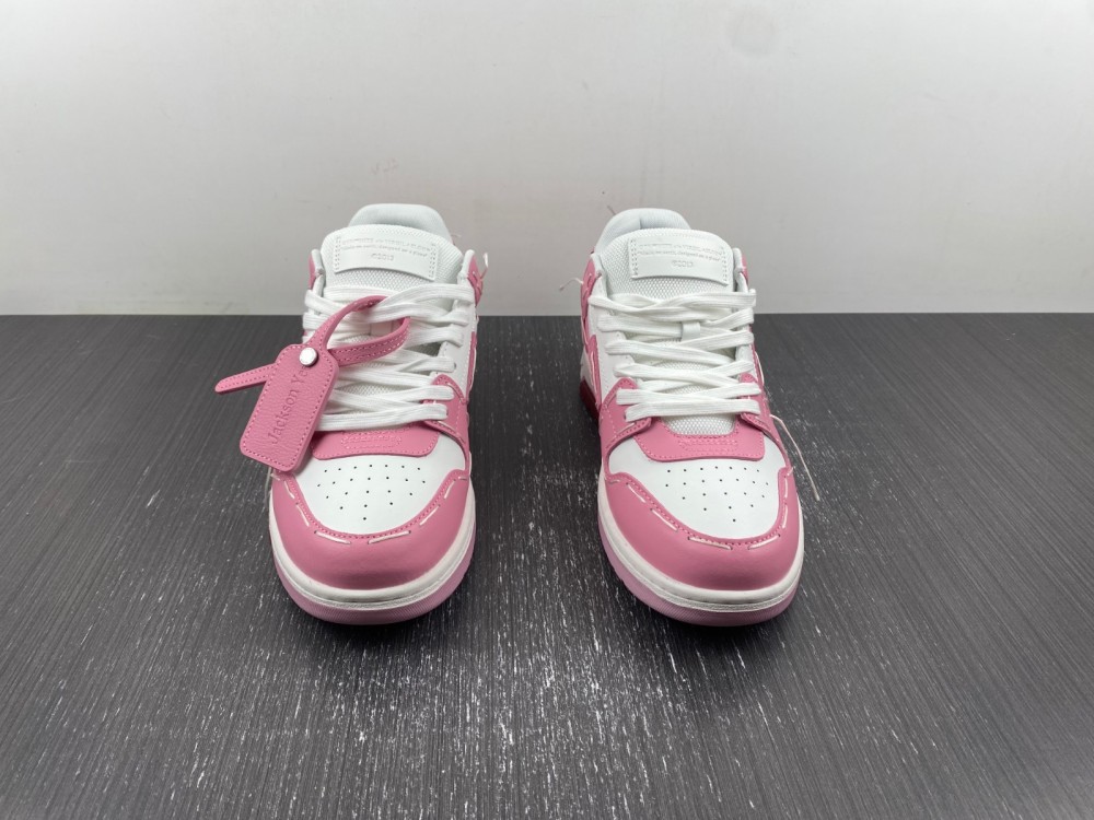OFF-WHITE Out Of Office H white pink
