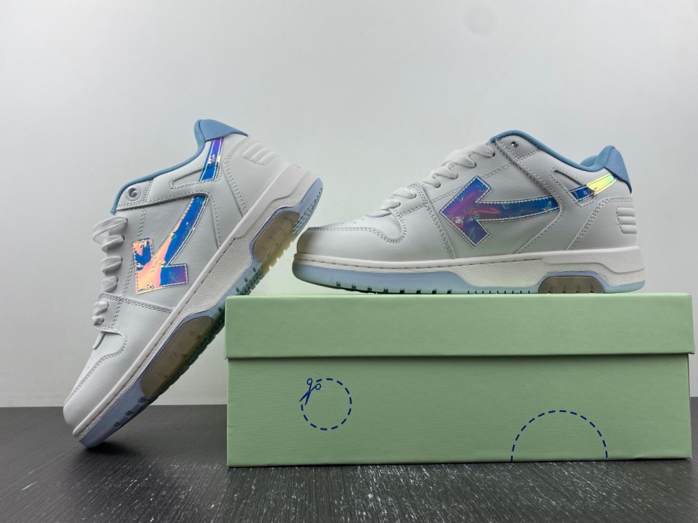 OFF-WHITE Out Of Office H white blue