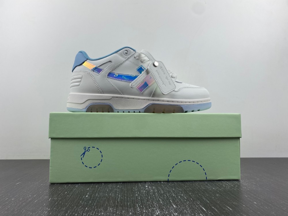 OFF-WHITE Out Of Office H white blue