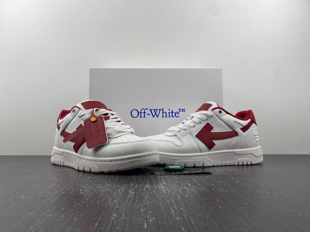 OFF-WHITE Out Of Office red