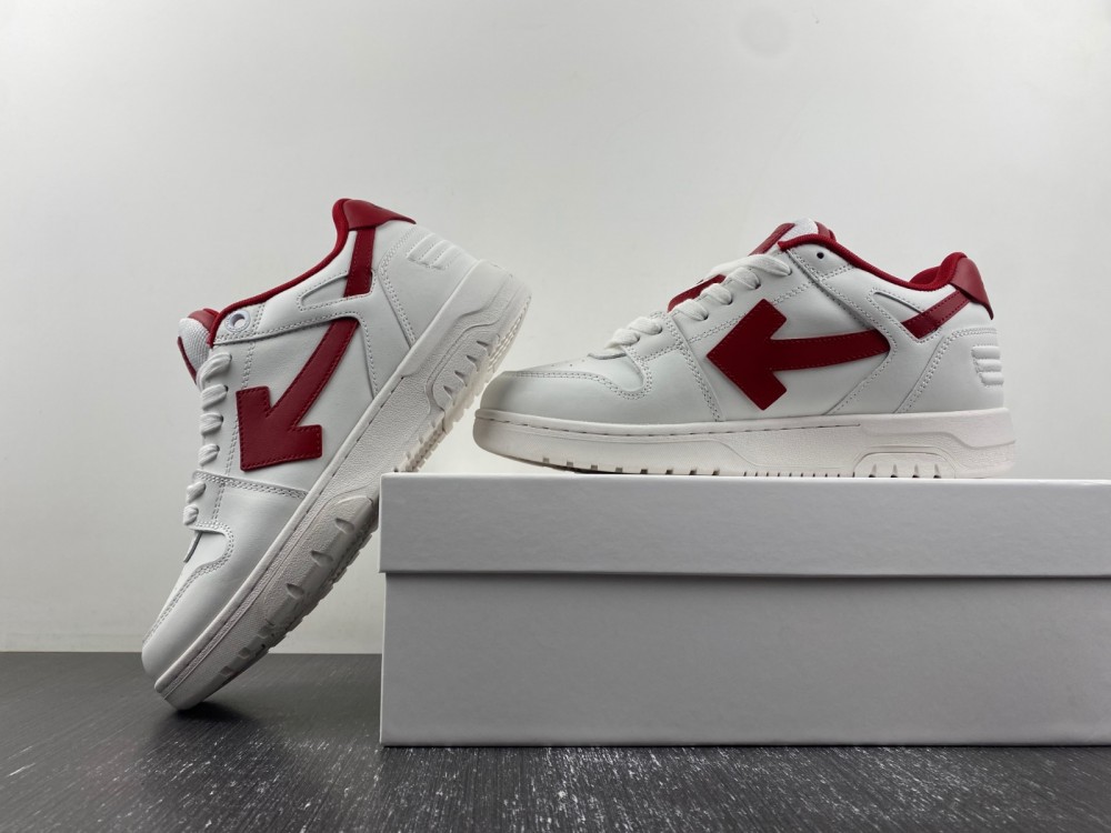 OFF-WHITE Out Of Office red