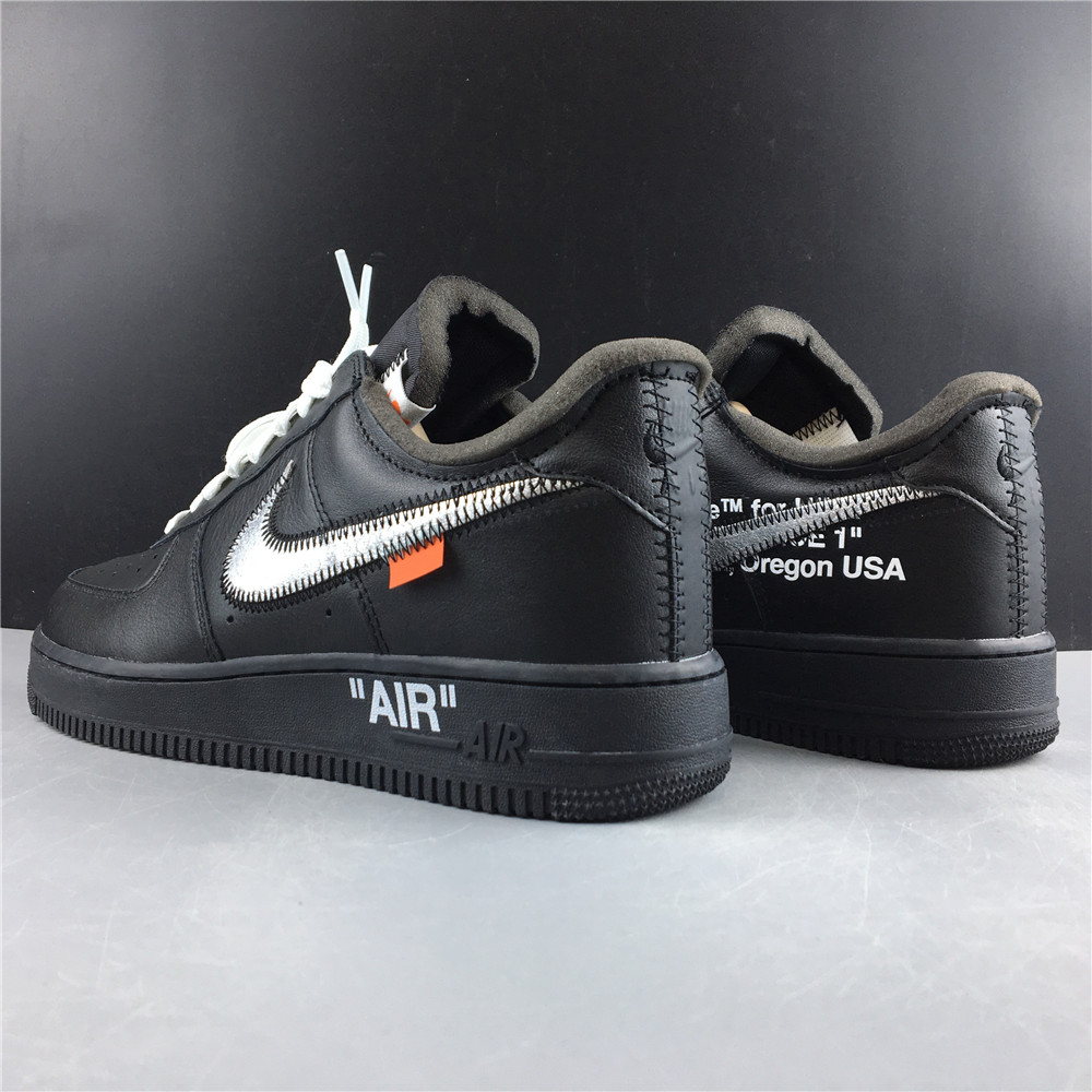 AV5210-001 Off-White Nike Air Force 1 Black