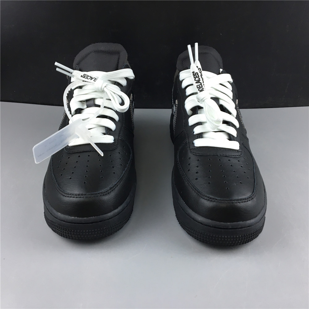 AV5210-001 Off-White Nike Air Force 1 Black