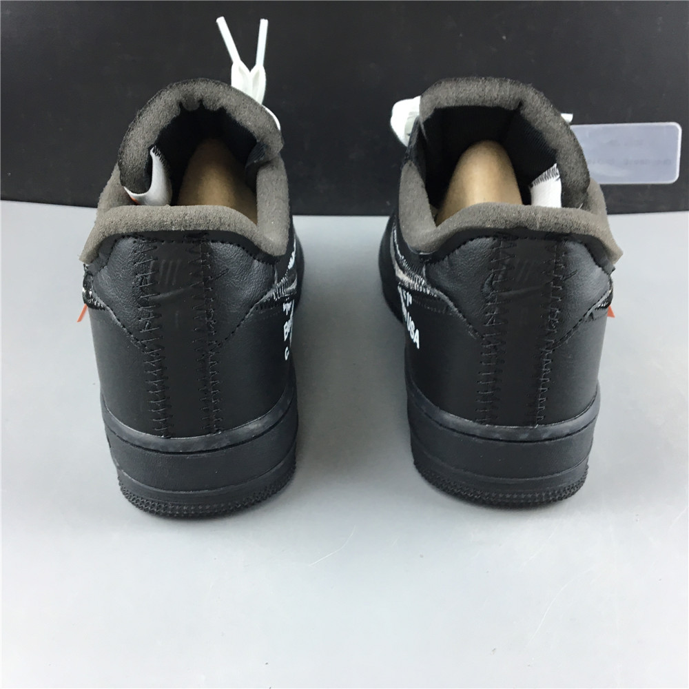 AV5210-001 Off-White Nike Air Force 1 Black