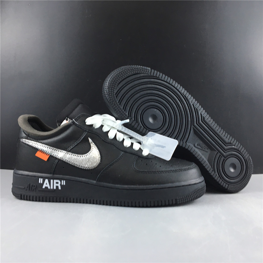 AV5210-001 Off-White Nike Air Force 1 Black