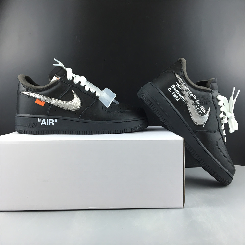 AV5210-001 Off-White Nike Air Force 1 Black