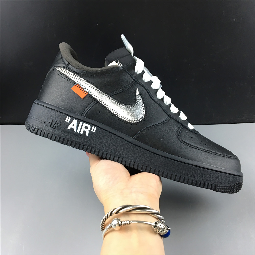 AV5210-001 Off-White Nike Air Force 1 Black