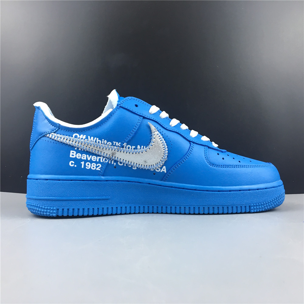 Nike Air Force 1 x Off-White OW blue