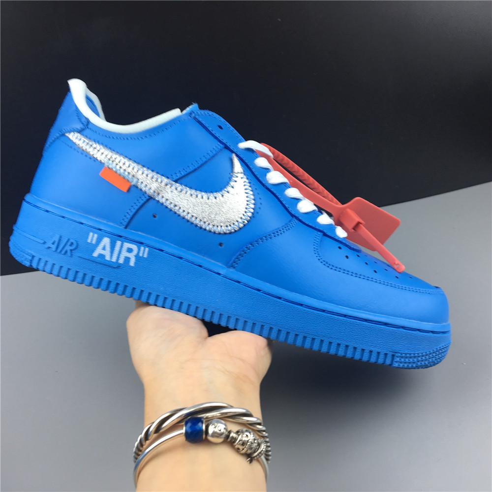 Nike Air Force 1 x Off-White OW blue