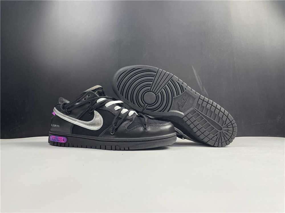 Off-White x Nike Dunk Low black