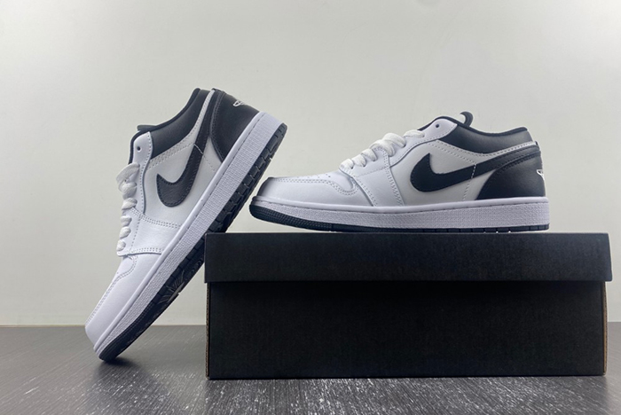 Air Jordan 1 Low Black white 553558-132