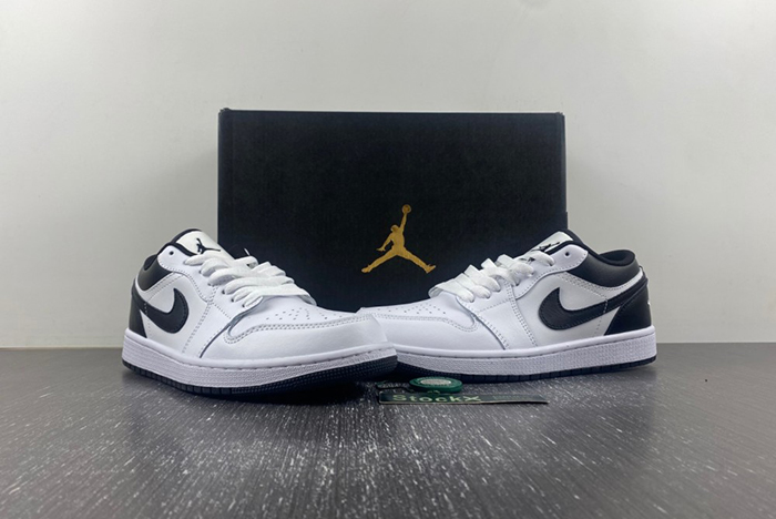 Air Jordan 1 Low Black white 553558-132
