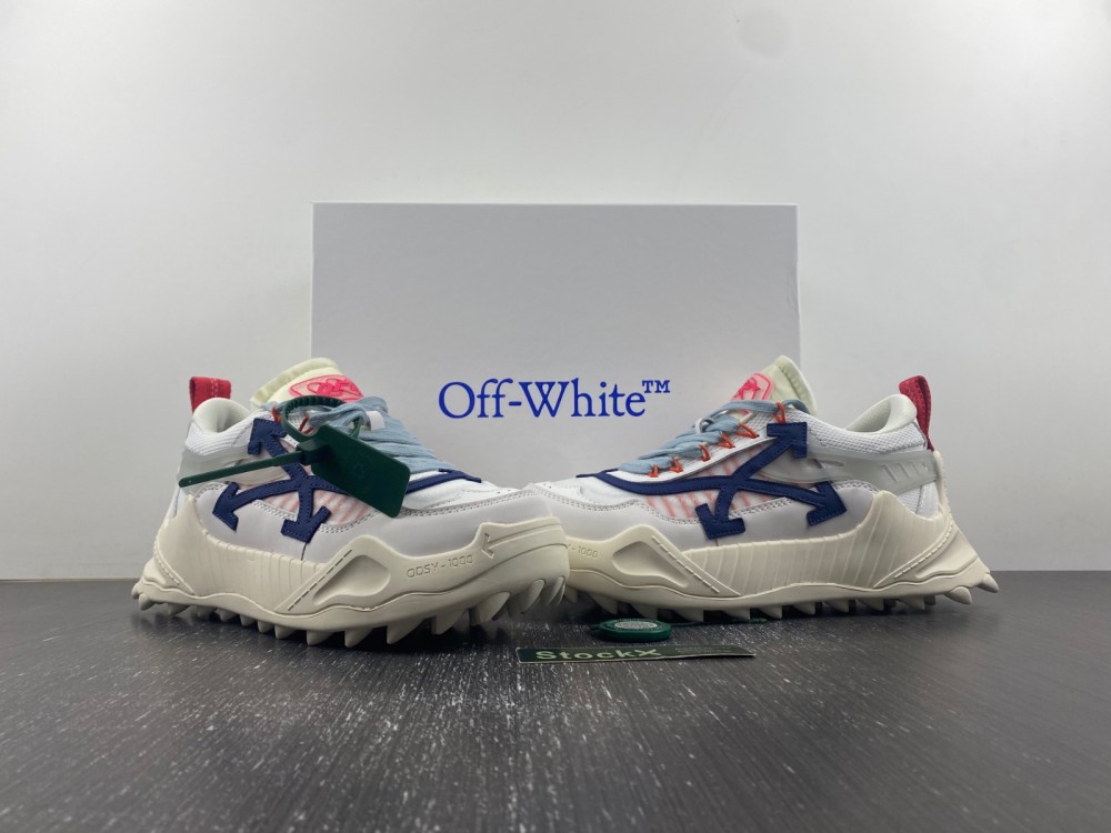 Off-White c/o Virgil Abloh white blue