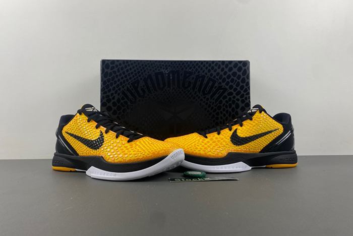 NIKE KOBE 6 PROTRO “LIGHTBULB” BLACK YELLOW
