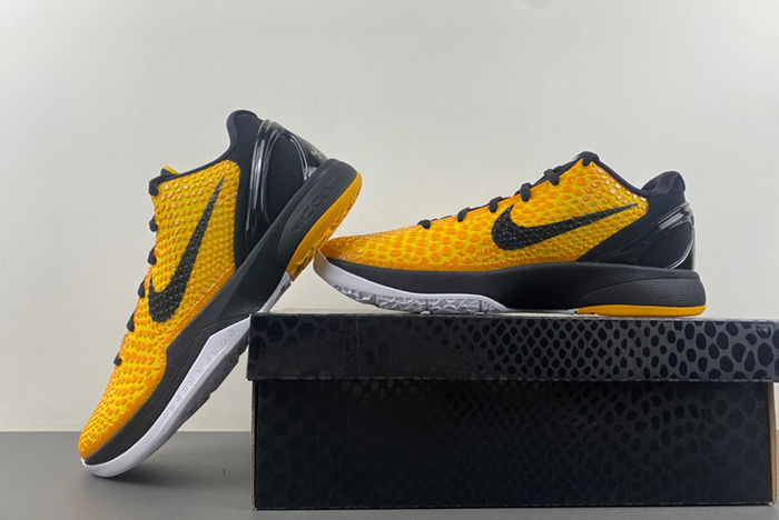 NIKE KOBE 6 PROTRO “LIGHTBULB” BLACK YELLOW