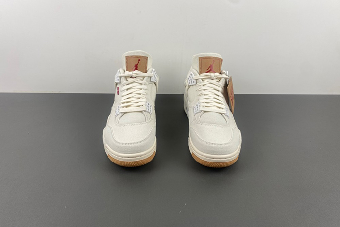 Levi’s x Air Jordan 4 “White”