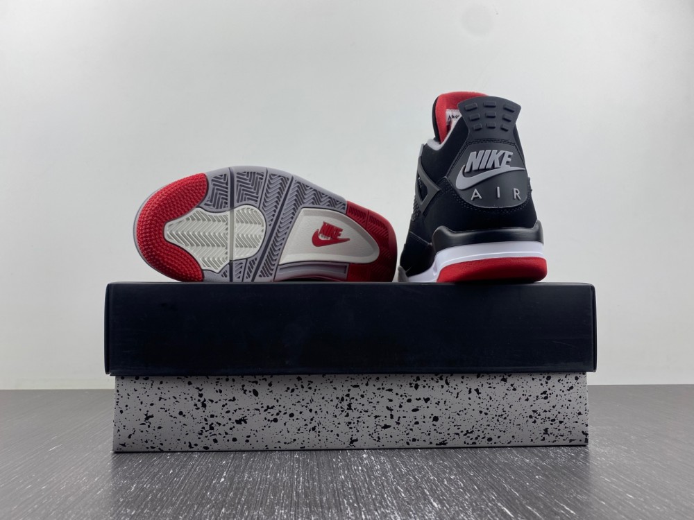 Jordan 4 Bred/ Black Cement (2019) - 308497-060