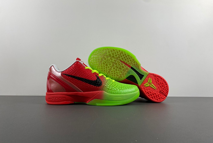 Kobe 6 Protro Green and red CW2190-301