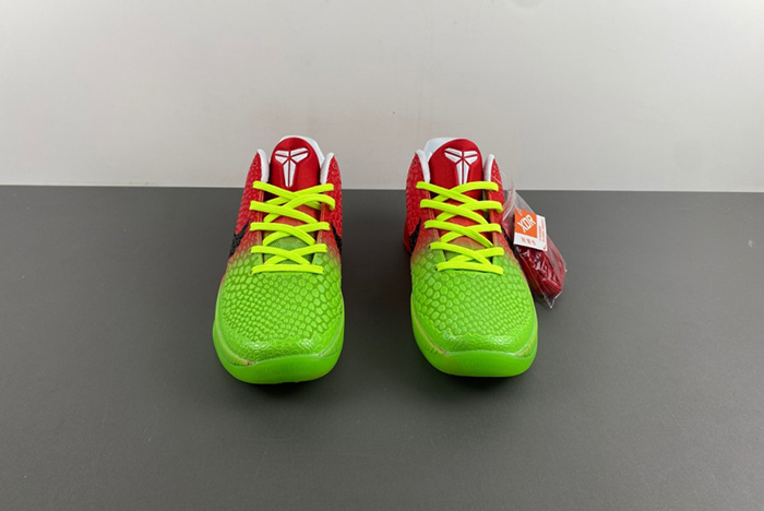 Kobe 6 Protro Green and red CW2190-301