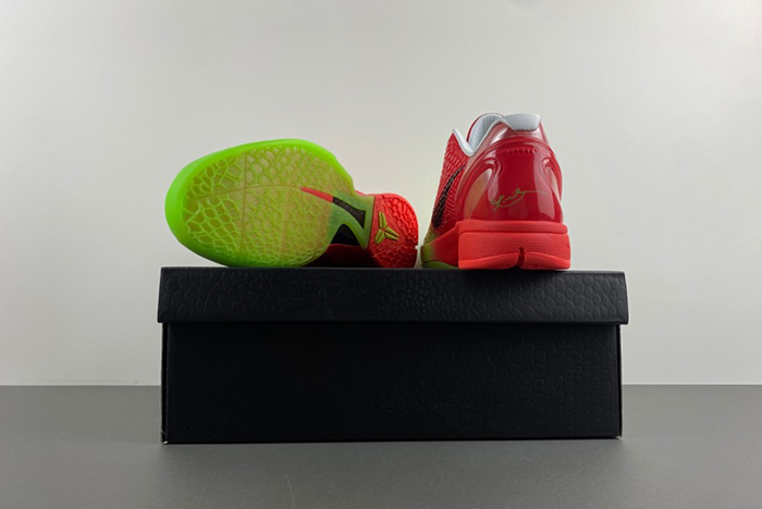 Kobe 6 Protro Green and red CW2190-301