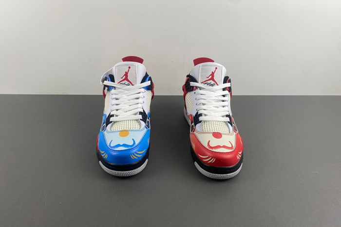 Air Jordan 4 white red blue DH6927-161